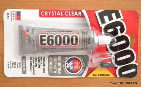 E6000 Adhesive 1oz 3 Precision Tips Cannot Ship Outside Nz